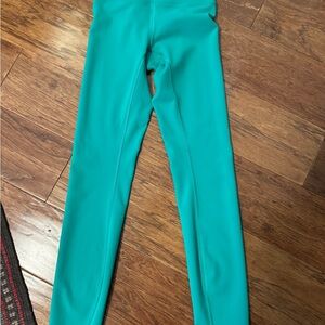 Lululemon Athletica Teal Green Wunder Under Leggings